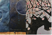 梅原龍作品展・梅原麦子布絵展 『花の陰をなぞる』